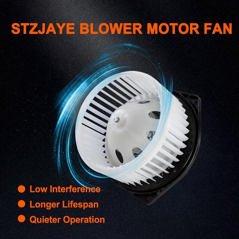 STZJAYE 700193 HVAC AC Heater Blower Motor Fan Compatible with Nissan for Altima 2007-2019, for Infiniti EX35 for 350Z M35 for Murano for Quest FX45 370Z G25 G35 FX35 for Maxima Q45 for Pathfinder - Image 4